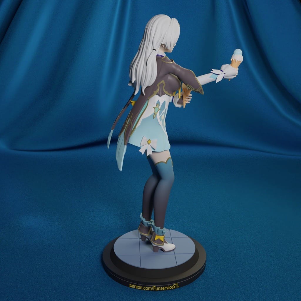 P站图纸印象馆 FunserviceSTL 崩坏:星穹铁道 流萤 FunserviceSTL 崩坏:星穹铁道 流萤