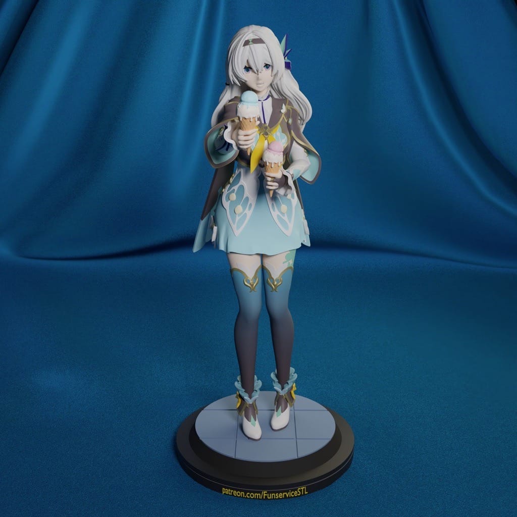 P站图纸印象馆 FunserviceSTL 崩坏:星穹铁道 流萤 FunserviceSTL 崩坏:星穹铁道 流萤