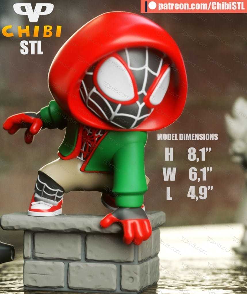 Chibi STL 漫威 蜘蛛侠