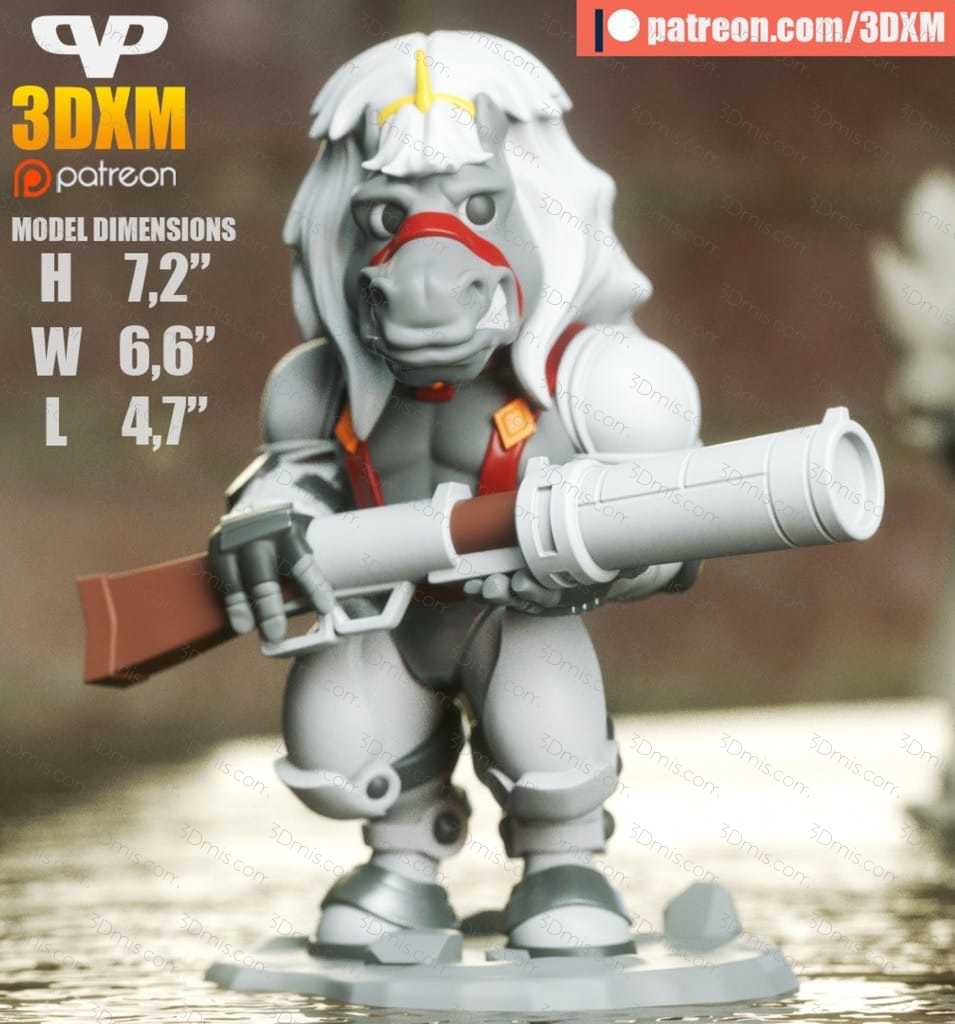 P站图纸印象馆 Chibi STL 三十/三十 Chibi STL 三十/三十