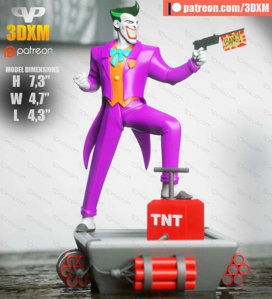 Chibi STL DC漫画 小丑