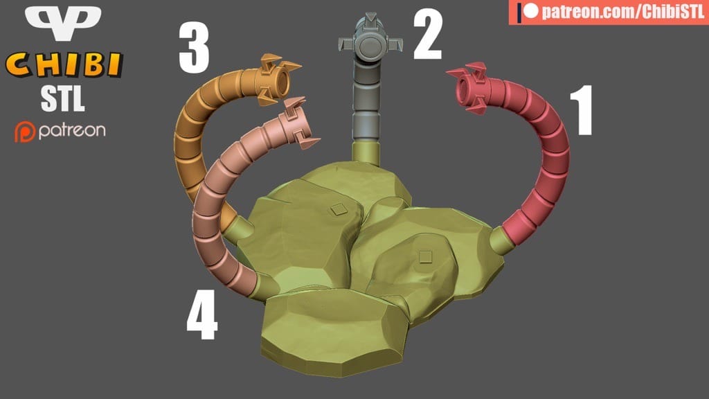 P站图纸印象馆 Chibi STL 漫威 蜘蛛侠 Chibi STL 漫威 蜘蛛侠