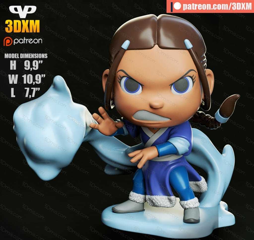 Chibi STL 降世神通 卡塔拉