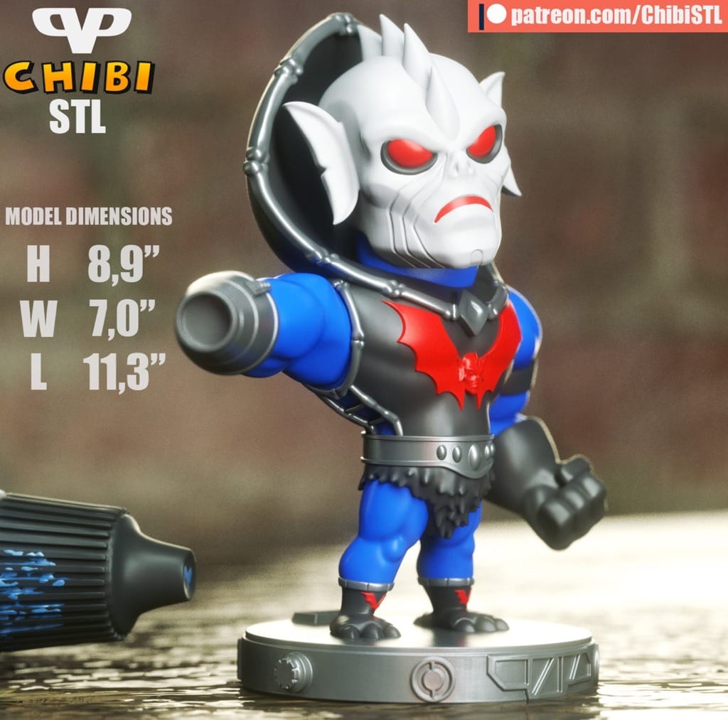 P站图纸印象馆 Chibi STL 非凡的公主希瑞 霍达克 Chibi STL 非凡的公主希瑞 霍达克