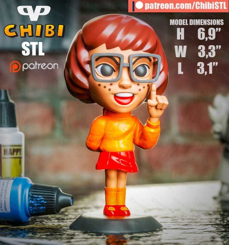 Chibi STL 史酷比狗 维尔玛