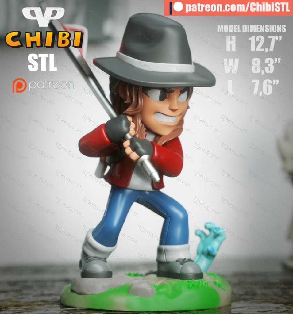 Chibi STL 行尸走肉 玛姬