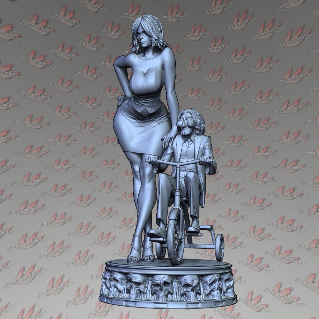 P站图纸印象馆 PCS 电锯女孩 PCS 电锯女孩