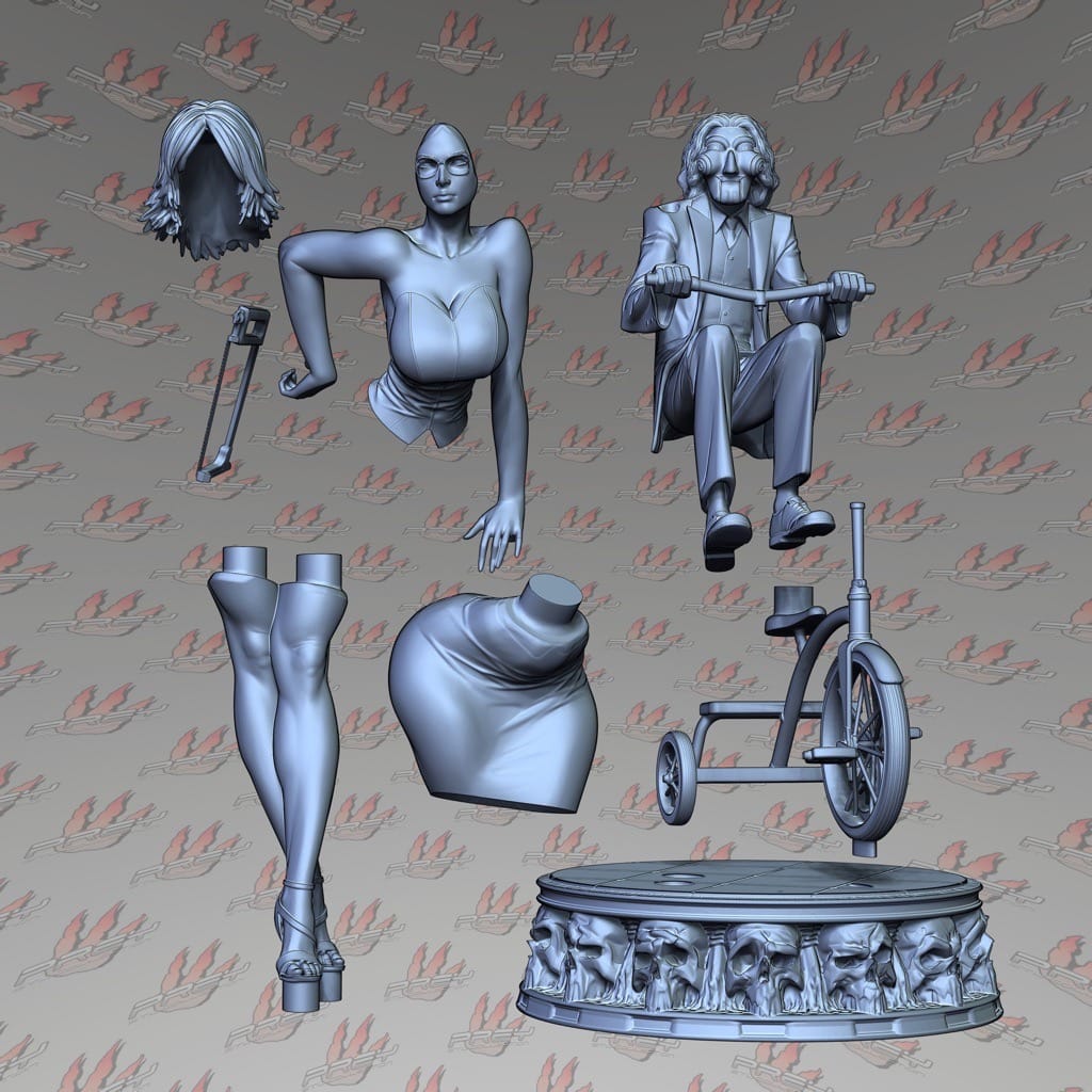 P站图纸印象馆 PCS 电锯女孩 PCS 电锯女孩