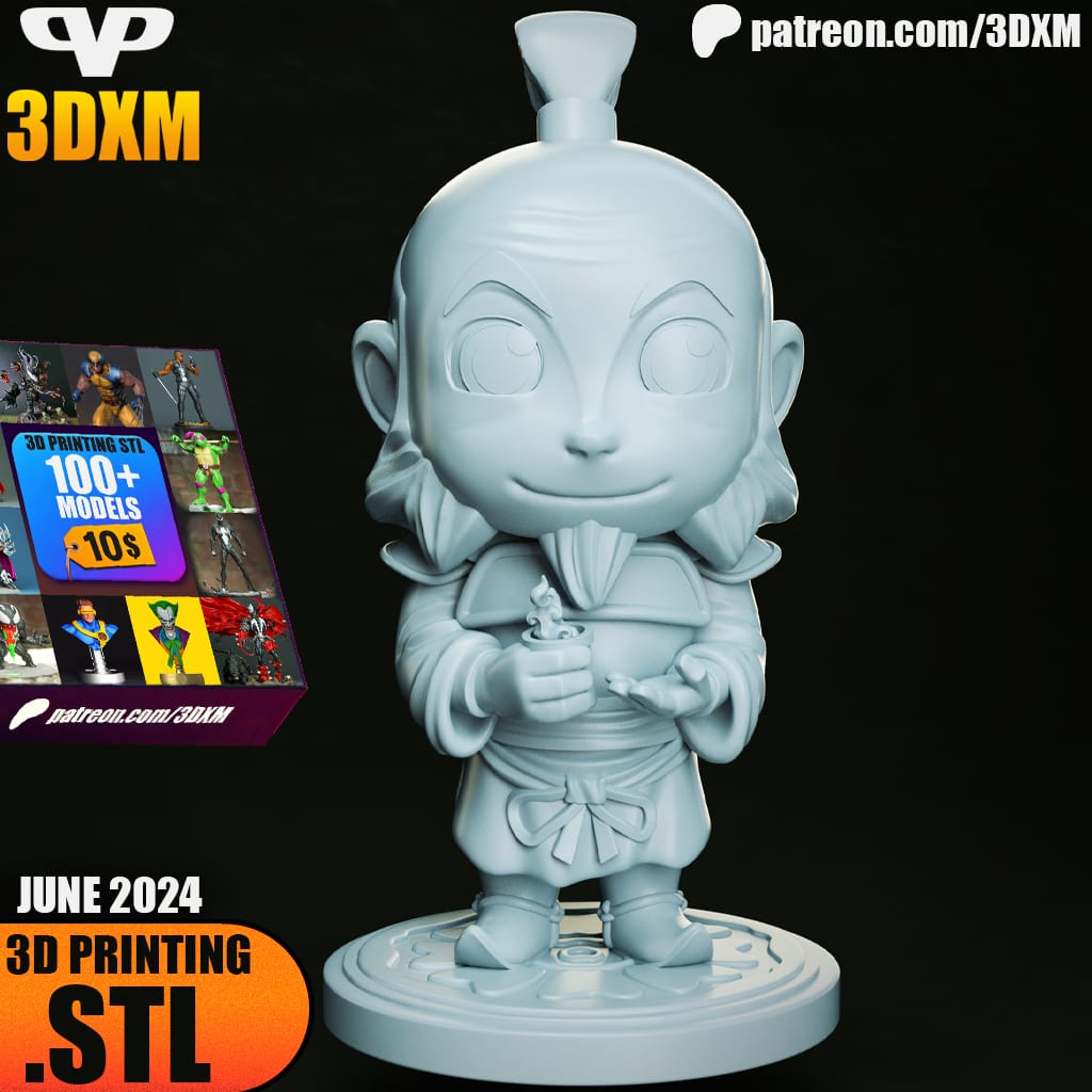 P站图纸印象馆 Chibi STL 降世神通 艾洛 Chibi STL 降世神通 艾洛