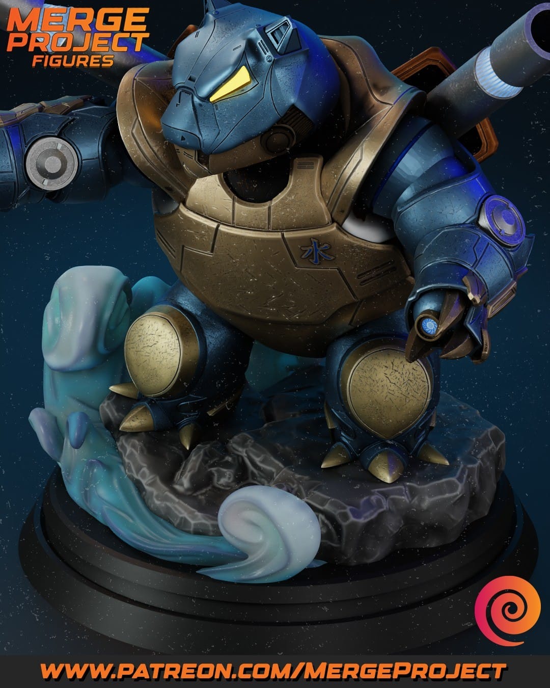 P站图纸印象馆 MPF 精灵宝可梦 水箭龟 MPF 精灵宝可梦 水箭龟