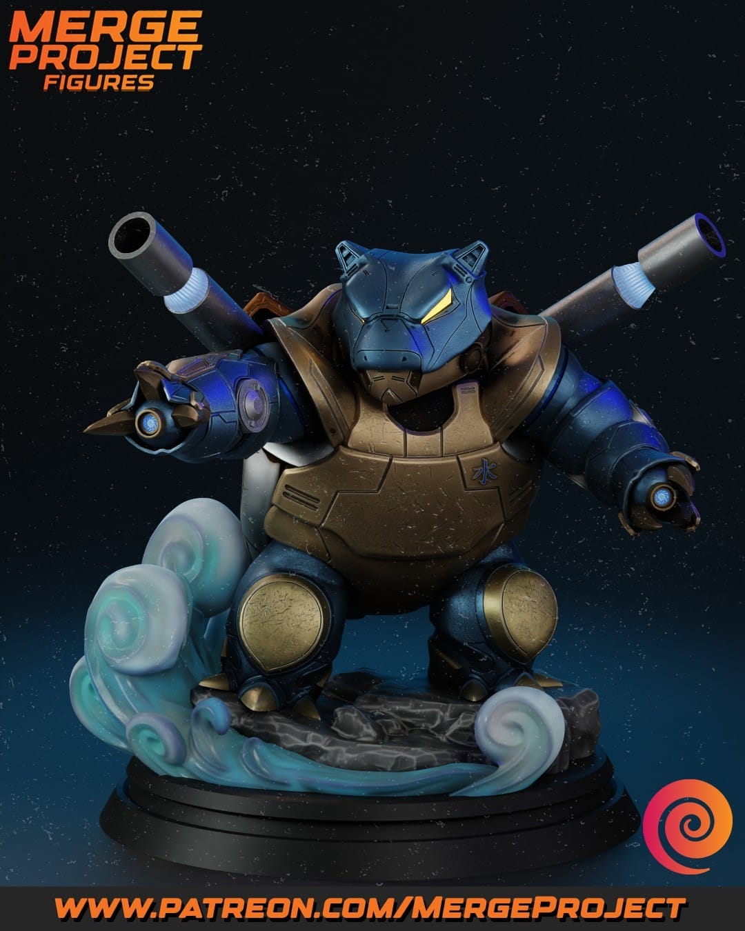 P站图纸印象馆 MPF 精灵宝可梦 水箭龟 MPF 精灵宝可梦 水箭龟