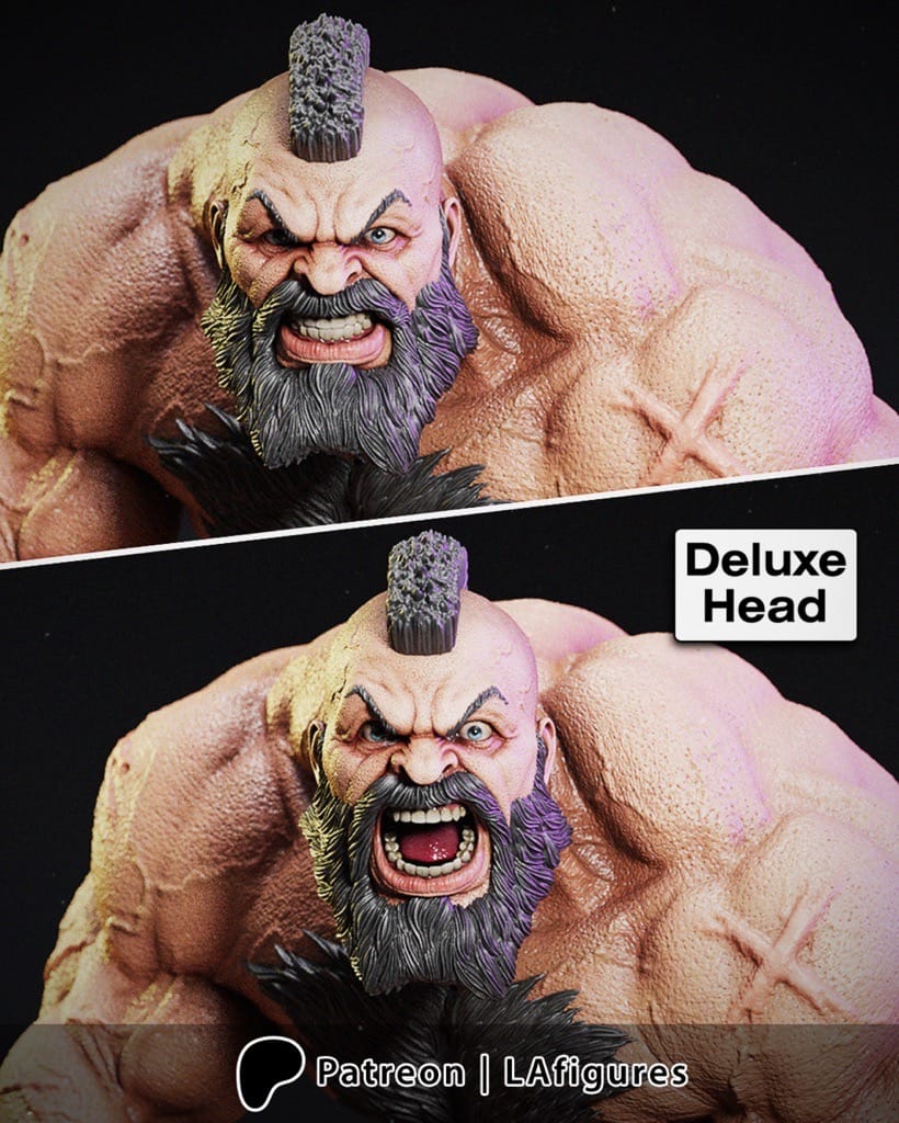 P站图纸印象馆 L.A Figures 街头霸王 桑吉尔夫 L.A Figures 街头霸王 桑吉尔夫