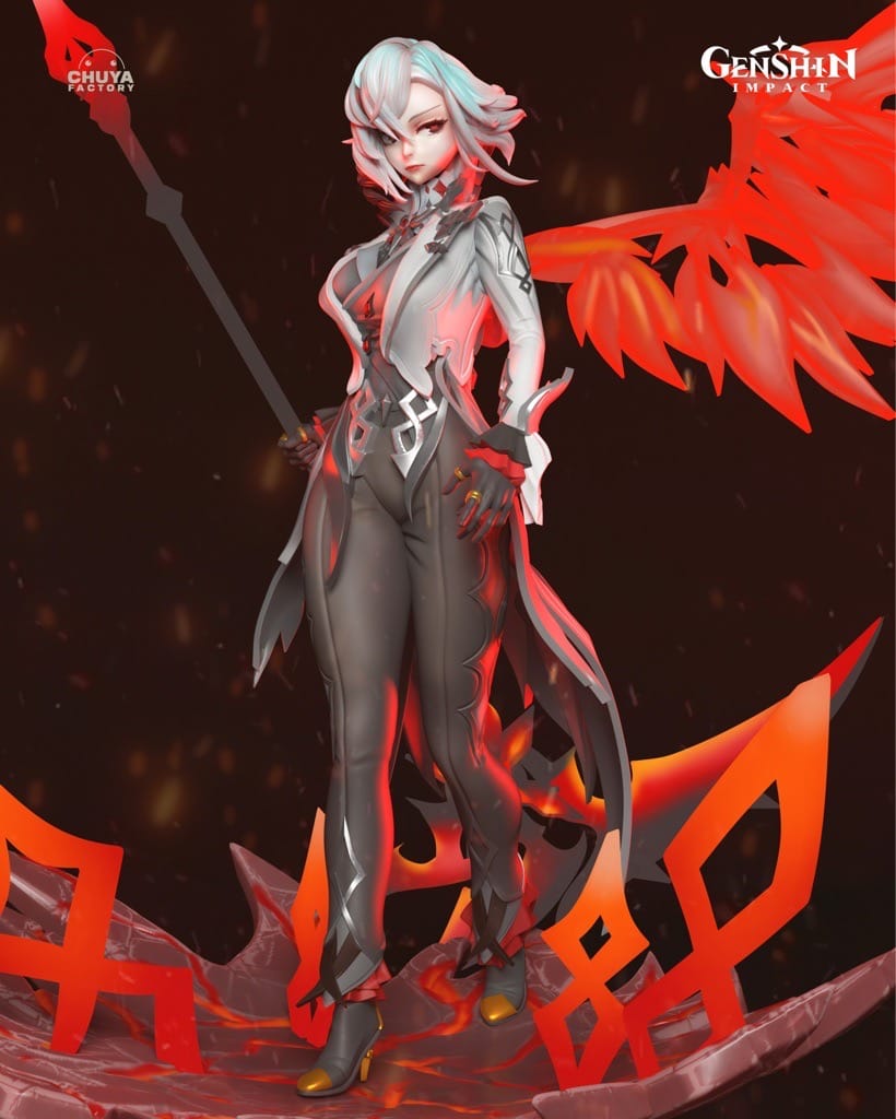 P站图纸印象馆 Chuya Factory 原神 阿蕾奇诺 Chuya Factory 原神 阿蕾奇诺