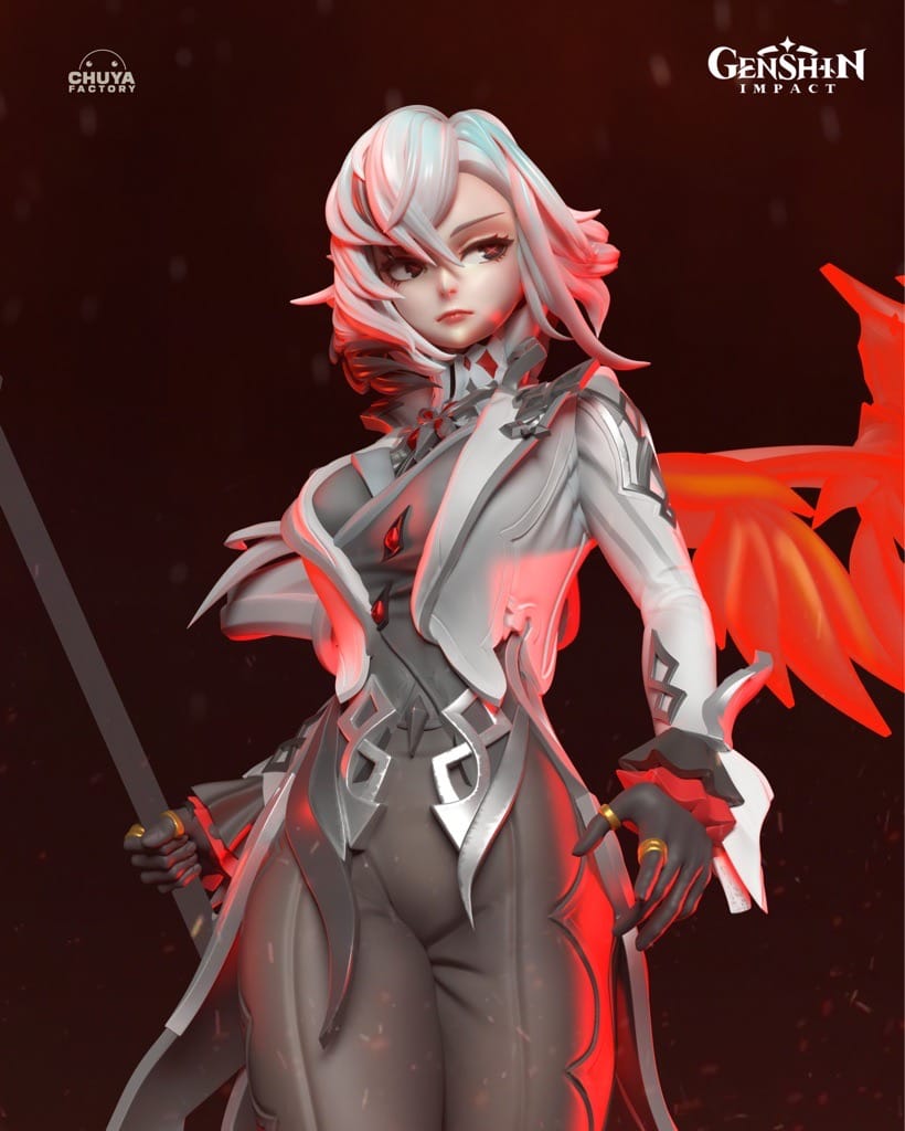 P站图纸印象馆 Chuya Factory 原神 阿蕾奇诺 Chuya Factory 原神 阿蕾奇诺