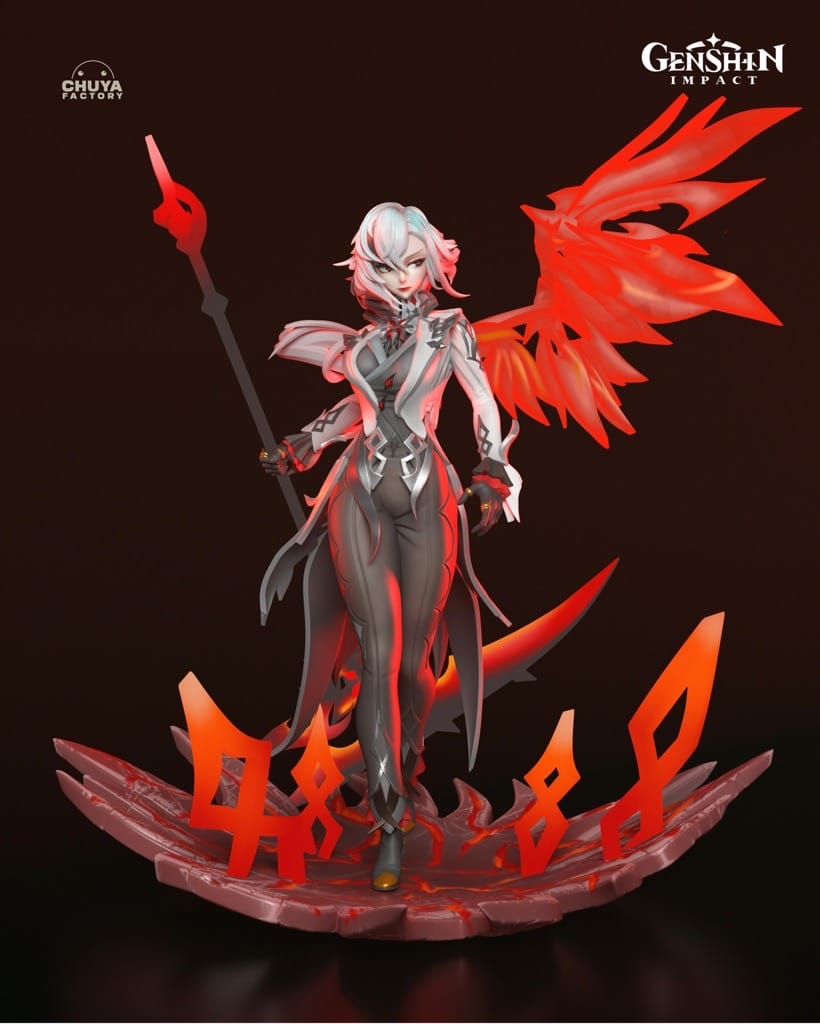 P站图纸印象馆 Chuya Factory 原神 阿蕾奇诺 Chuya Factory 原神 阿蕾奇诺