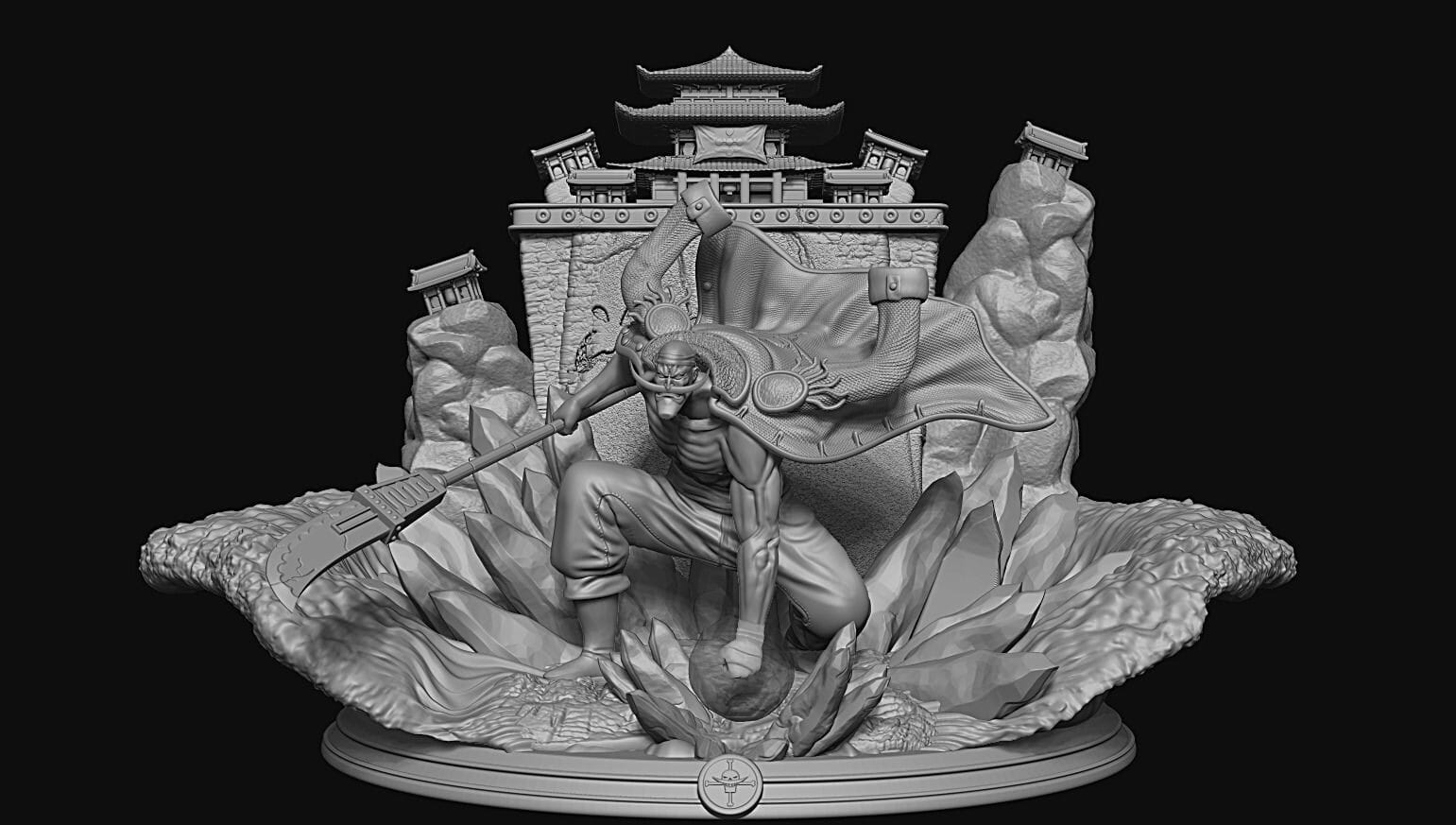 P站图纸印象馆 海贼王 白胡子 海贼王 白胡子