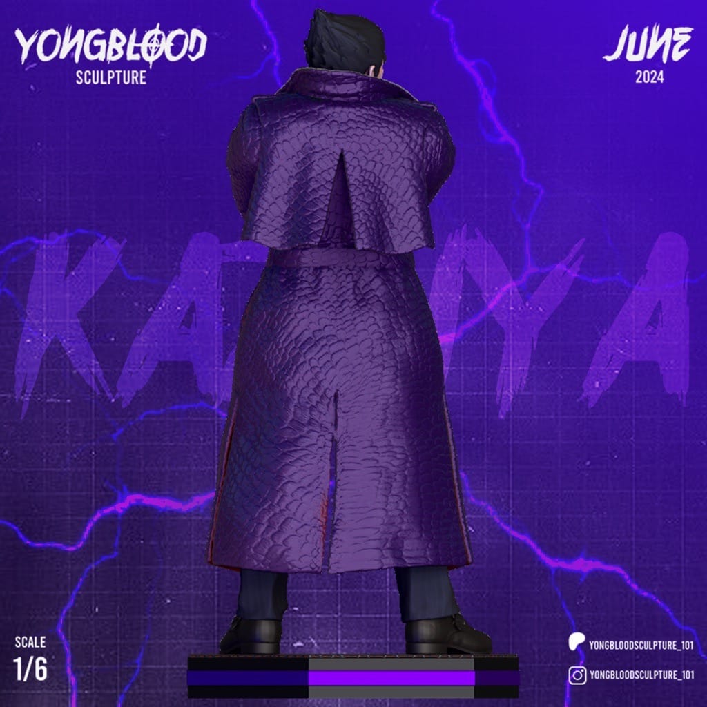 P站图纸印象馆 Yongblood Sculpture 铁拳 三岛一八 Yongblood Sculpture 铁拳 三岛一八