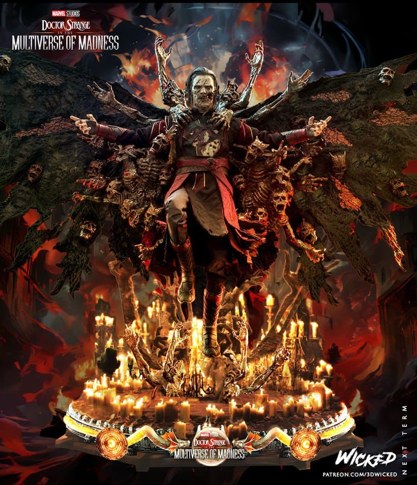 P站图纸印象馆 3DWicked 漫威 奇异博士 3DWicked 漫威 奇异博士