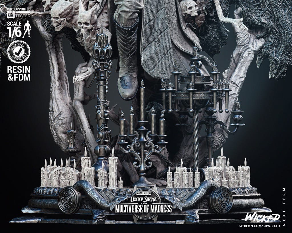 P站图纸印象馆 3DWicked 漫威 奇异博士 3DWicked 漫威 奇异博士