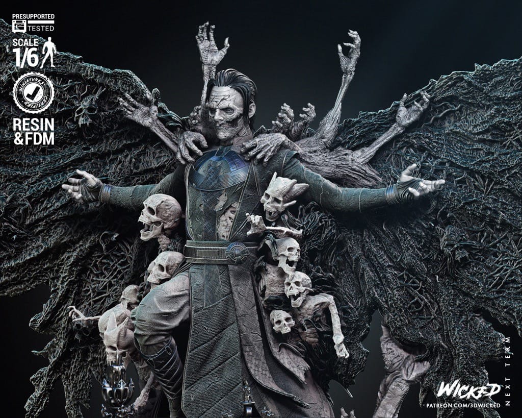 P站图纸印象馆 3DWicked 漫威 奇异博士 3DWicked 漫威 奇异博士