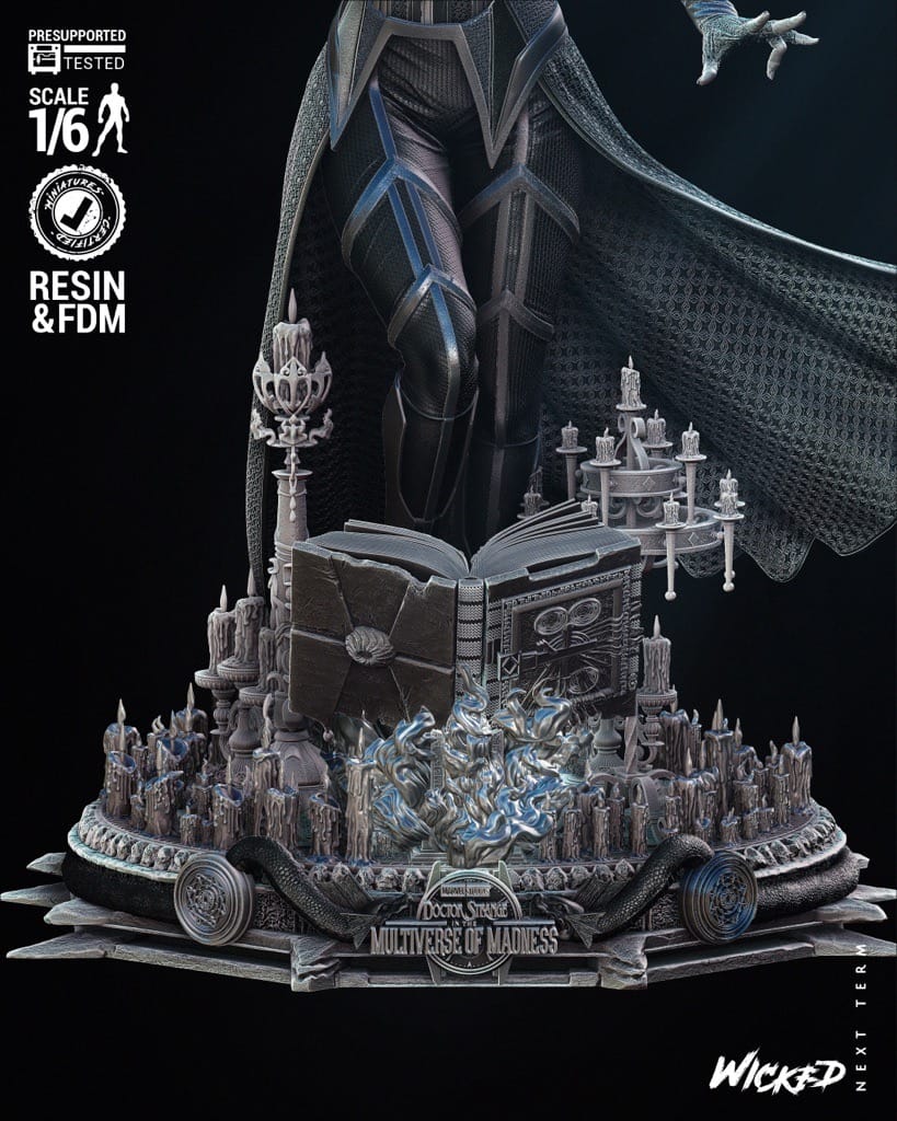 P站图纸印象馆 3DWicked 漫威 绯红女巫 3DWicked 漫威 绯红女巫