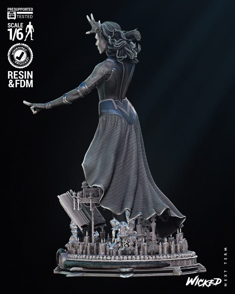 P站图纸印象馆 3DWicked 漫威 绯红女巫 3DWicked 漫威 绯红女巫