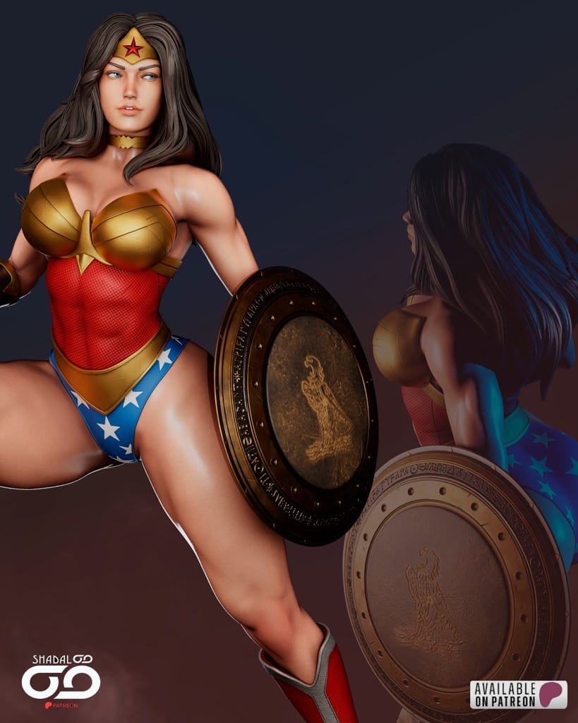 P站图纸印象馆 Shadaloo Studios DC漫画 神奇女侠 Shadaloo Studios DC漫画 神奇女侠