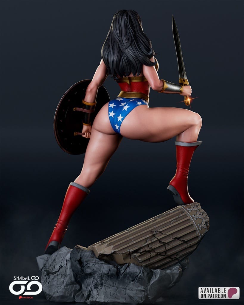 P站图纸印象馆 Shadaloo Studios DC漫画 神奇女侠 Shadaloo Studios DC漫画 神奇女侠