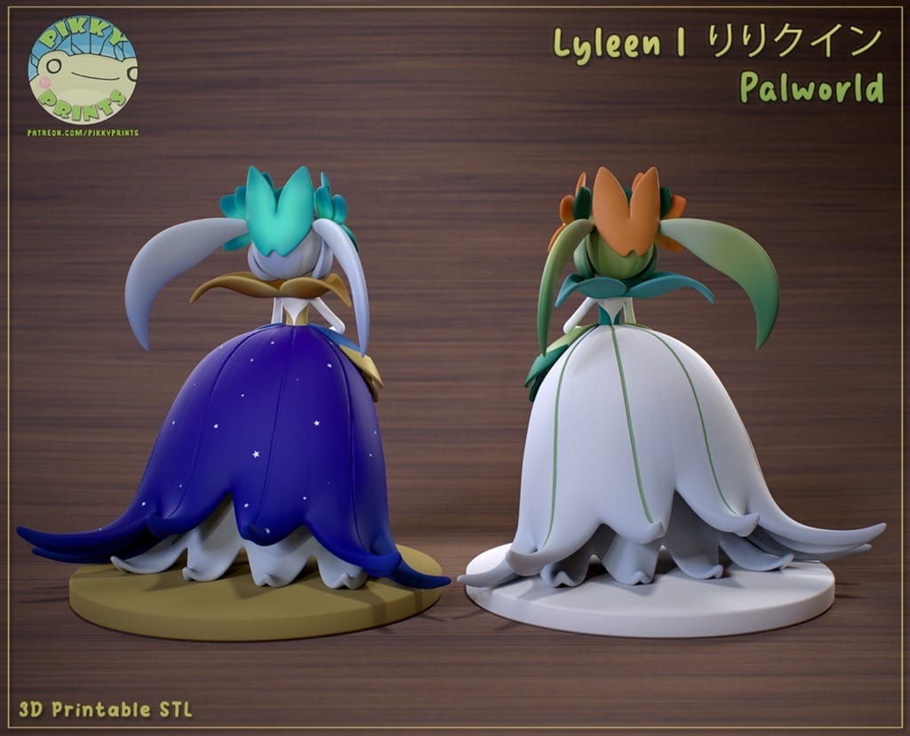 P站图纸印象馆 Pikitty 幻兽帕鲁 百合女王 Pikitty 幻兽帕鲁 百合女王