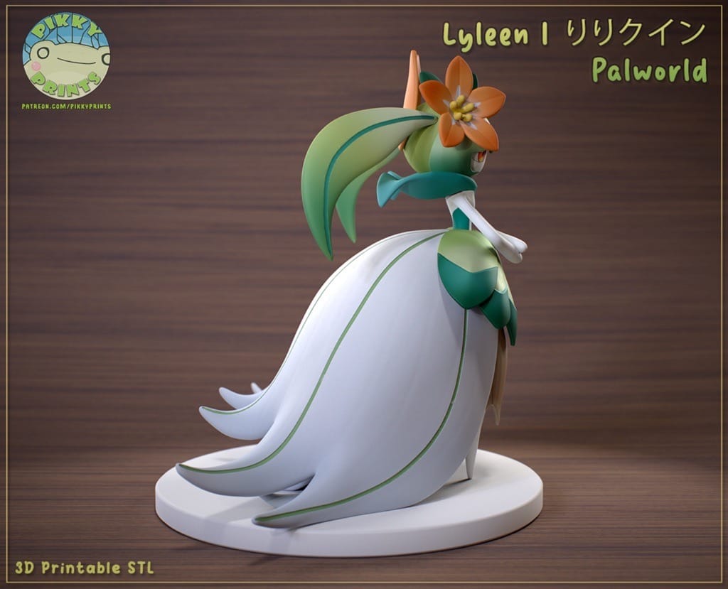 P站图纸印象馆 Pikitty 幻兽帕鲁 百合女王 Pikitty 幻兽帕鲁 百合女王