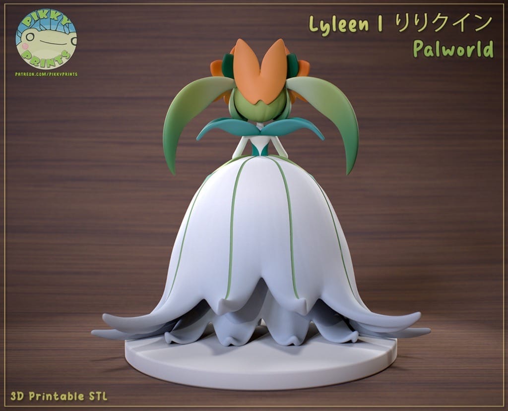 P站图纸印象馆 Pikitty 幻兽帕鲁 百合女王 Pikitty 幻兽帕鲁 百合女王