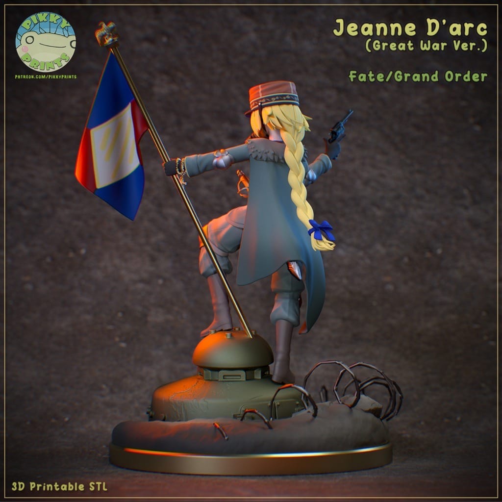 P站图纸印象馆 Pikitty 命运-冠位指定 贞德 Pikitty 命运-冠位指定 贞德