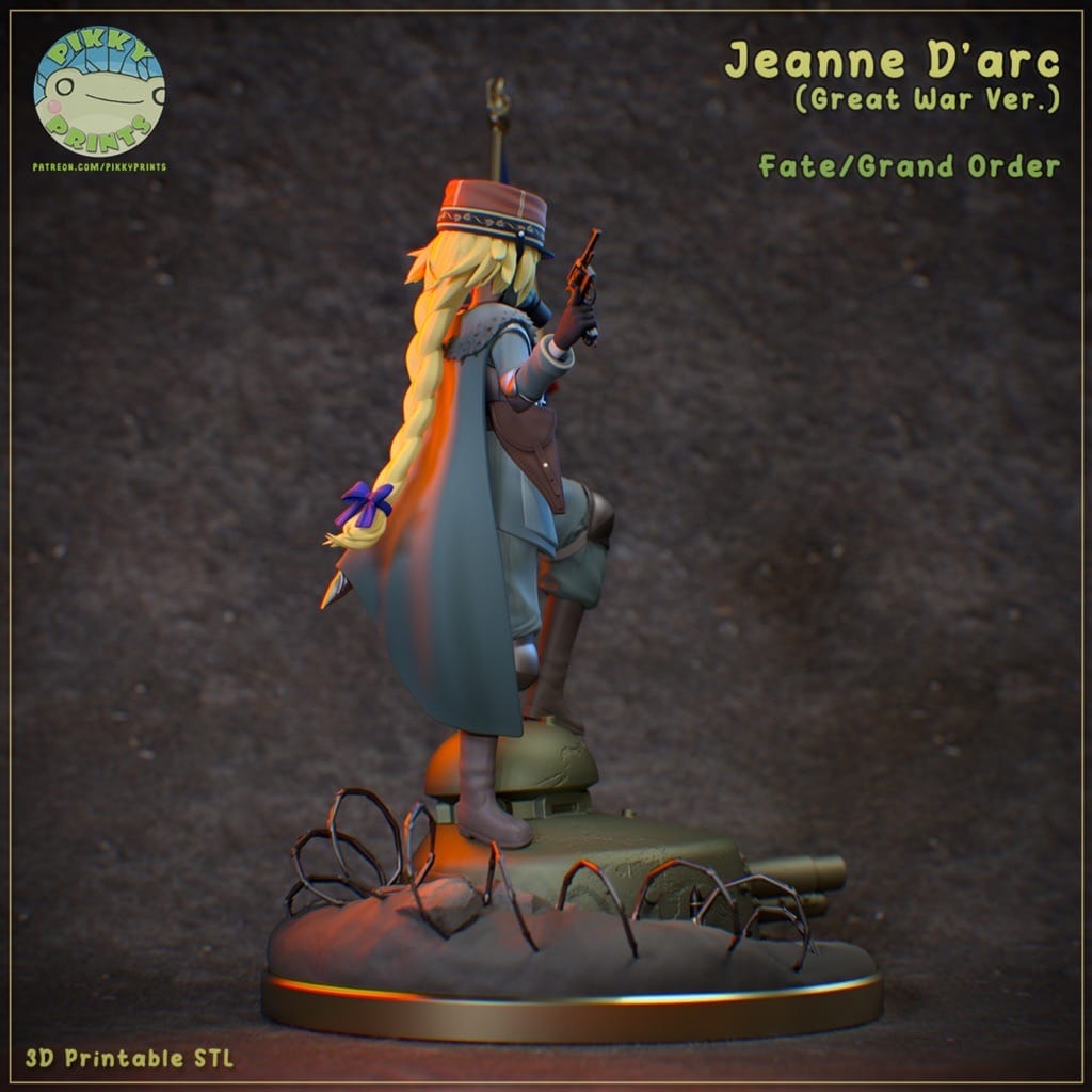 P站图纸印象馆 Pikitty 命运-冠位指定 贞德 Pikitty 命运-冠位指定 贞德