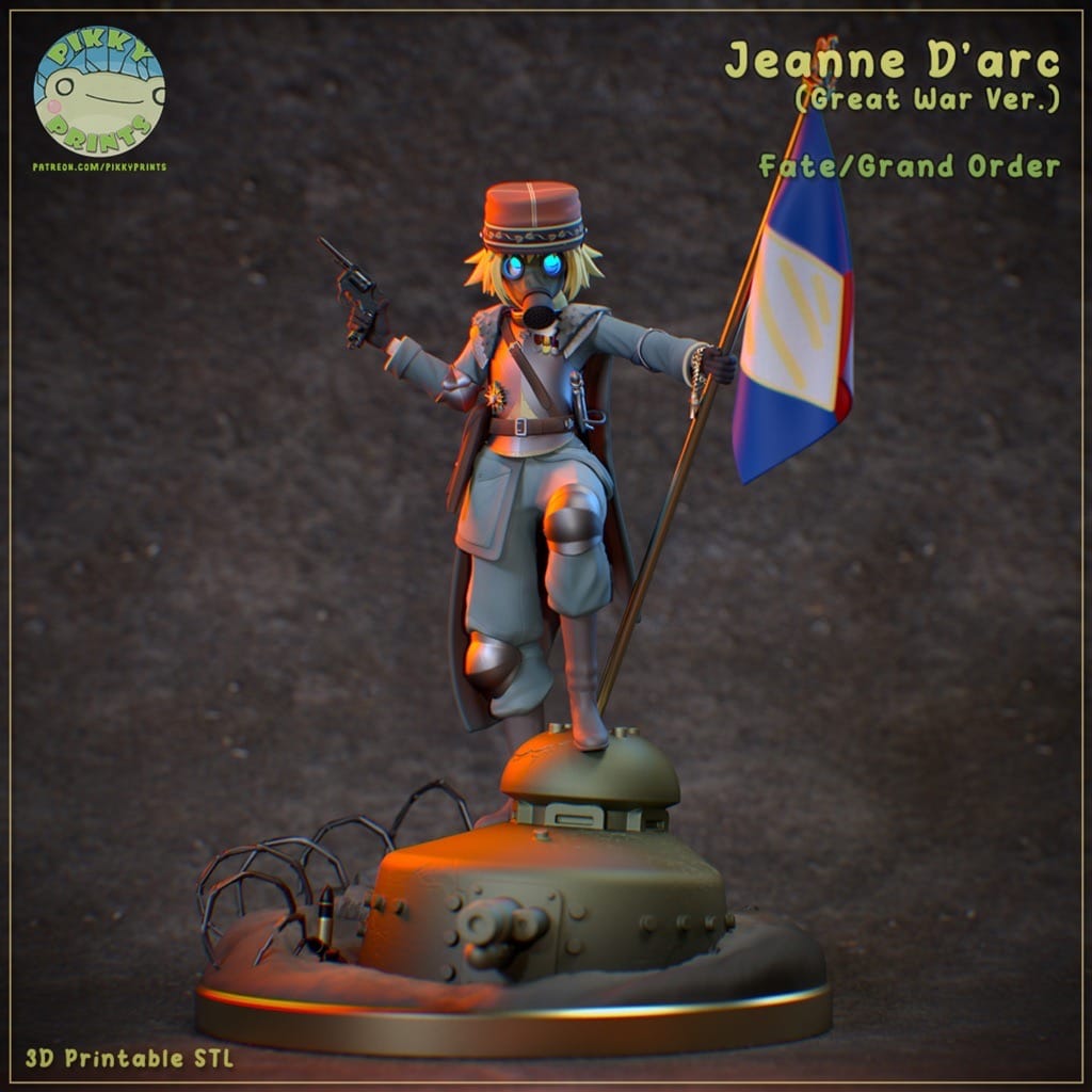 P站图纸印象馆 Pikitty 命运-冠位指定 贞德 Pikitty 命运-冠位指定 贞德