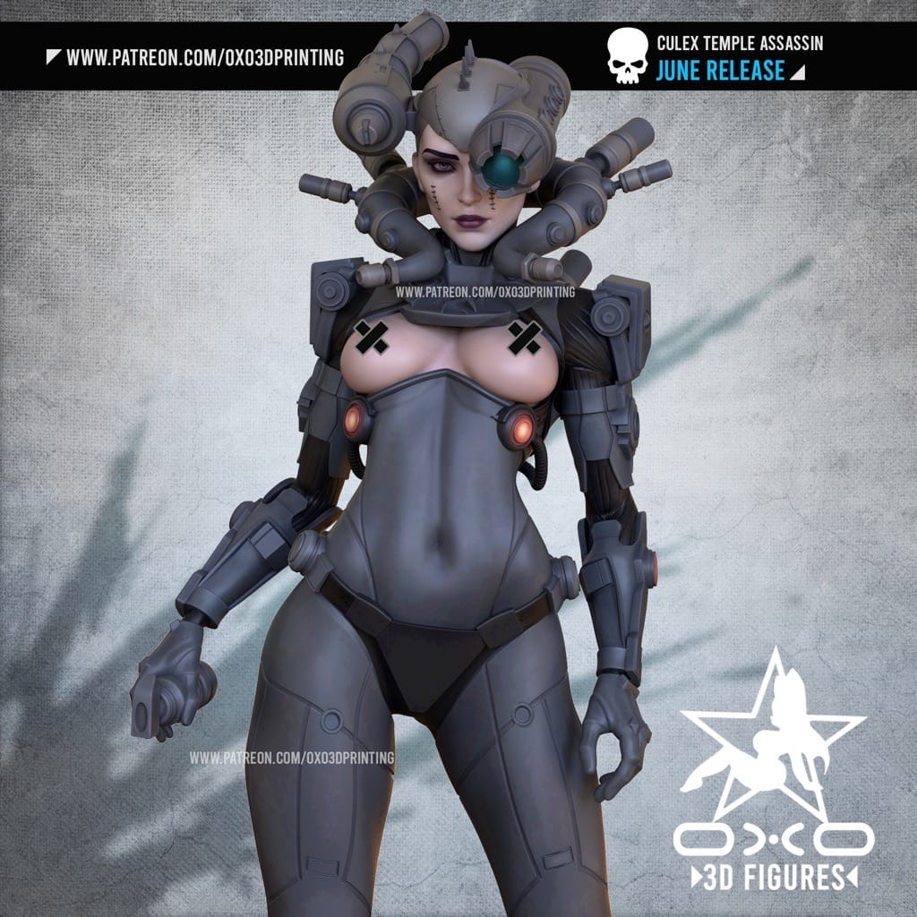 P站图纸印象馆 OXO3D 战锤40K 库莱克斯刺客 OXO3D 战锤40K 库莱克斯刺客