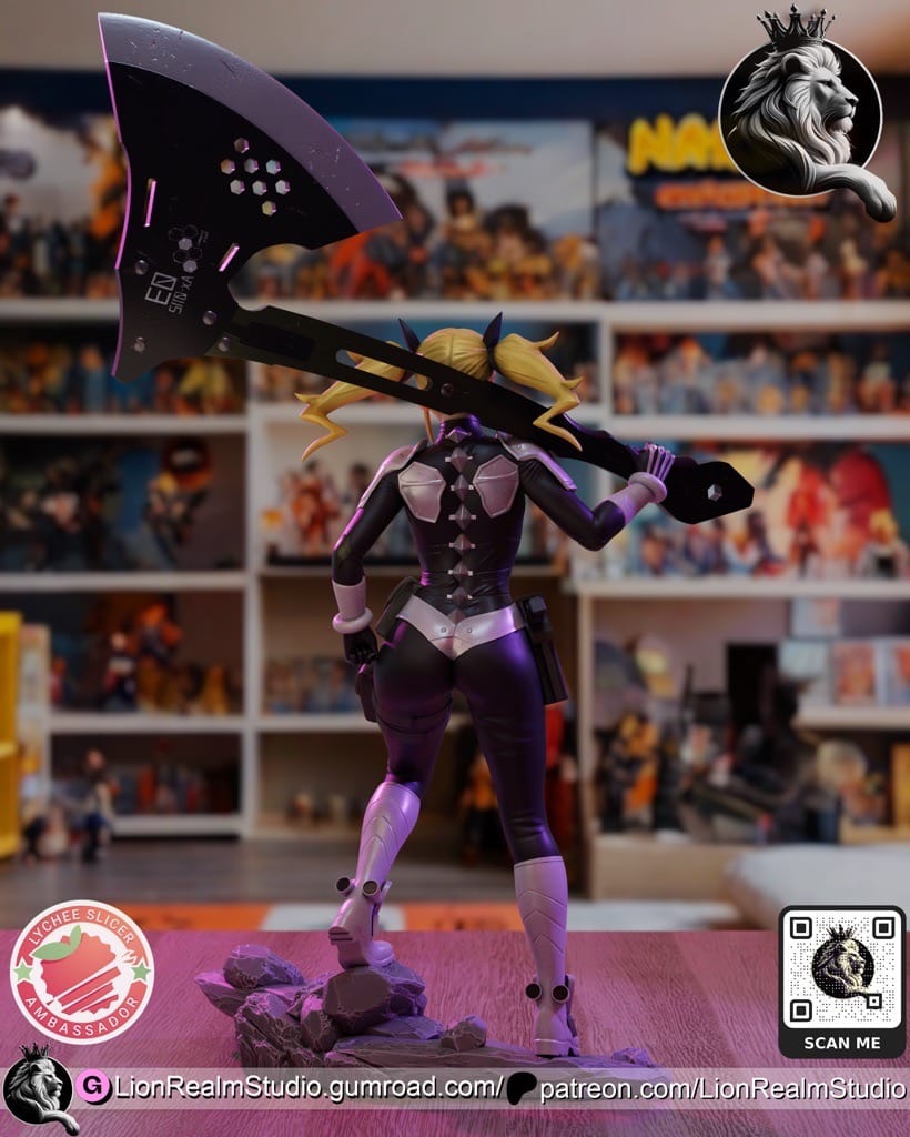 P站图纸印象馆 LionRealm 怪兽8号 四之宫奇可露 LionRealm 怪兽8号 四之宫奇可露