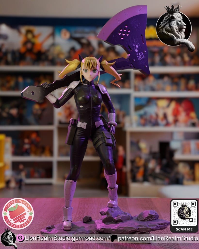 P站图纸印象馆 LionRealm 怪兽8号 四之宫奇可露 LionRealm 怪兽8号 四之宫奇可露