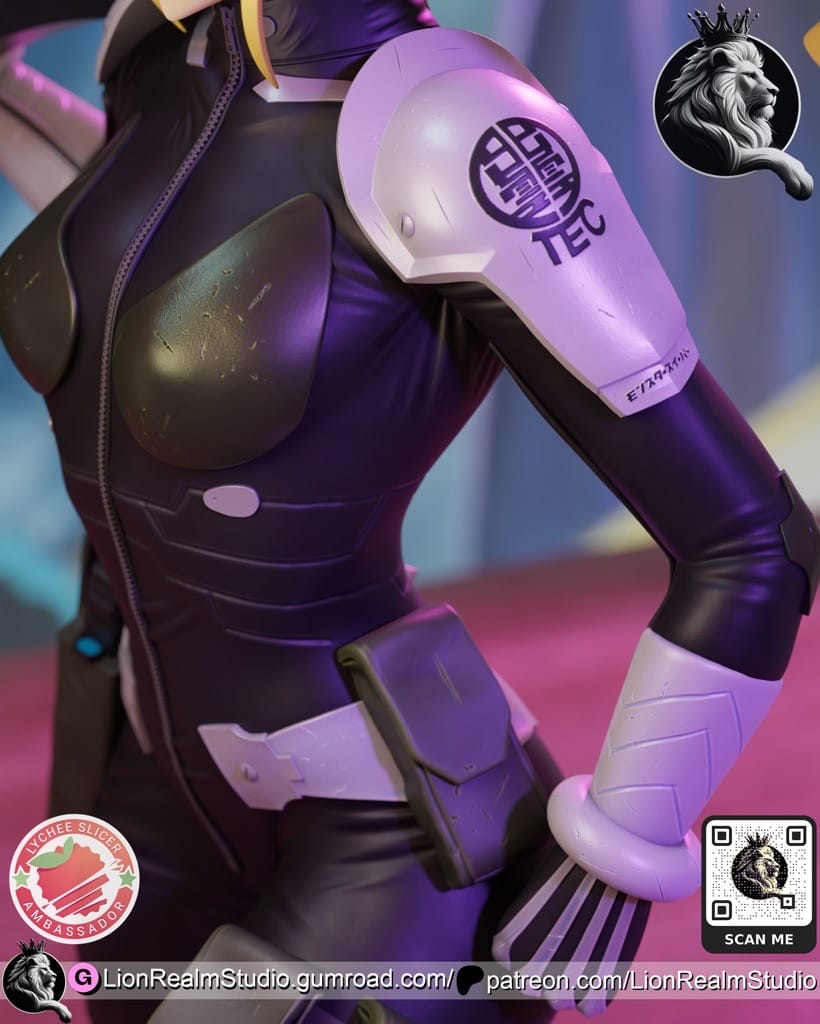 P站图纸印象馆 LionRealm 怪兽8号 四之宫奇可露 LionRealm 怪兽8号 四之宫奇可露