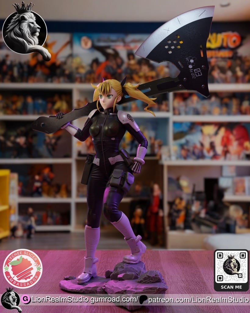 P站图纸印象馆 LionRealm 怪兽8号 四之宫奇可露 LionRealm 怪兽8号 四之宫奇可露