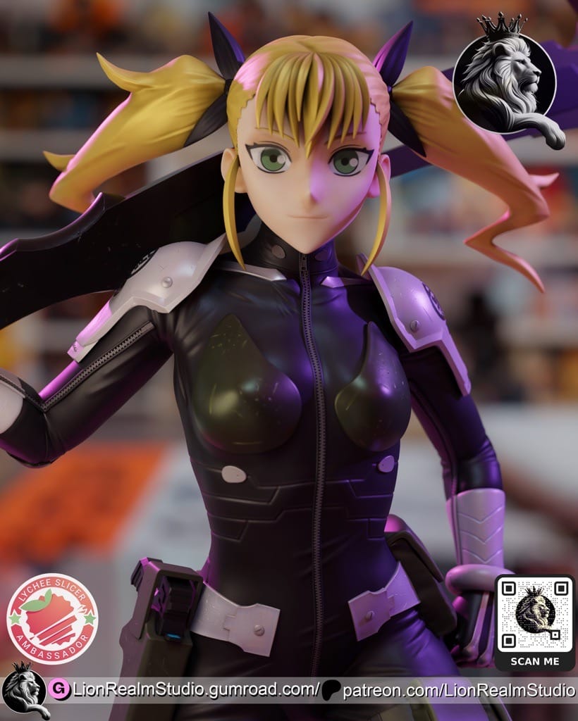 P站图纸印象馆 LionRealm 怪兽8号 四之宫奇可露 LionRealm 怪兽8号 四之宫奇可露