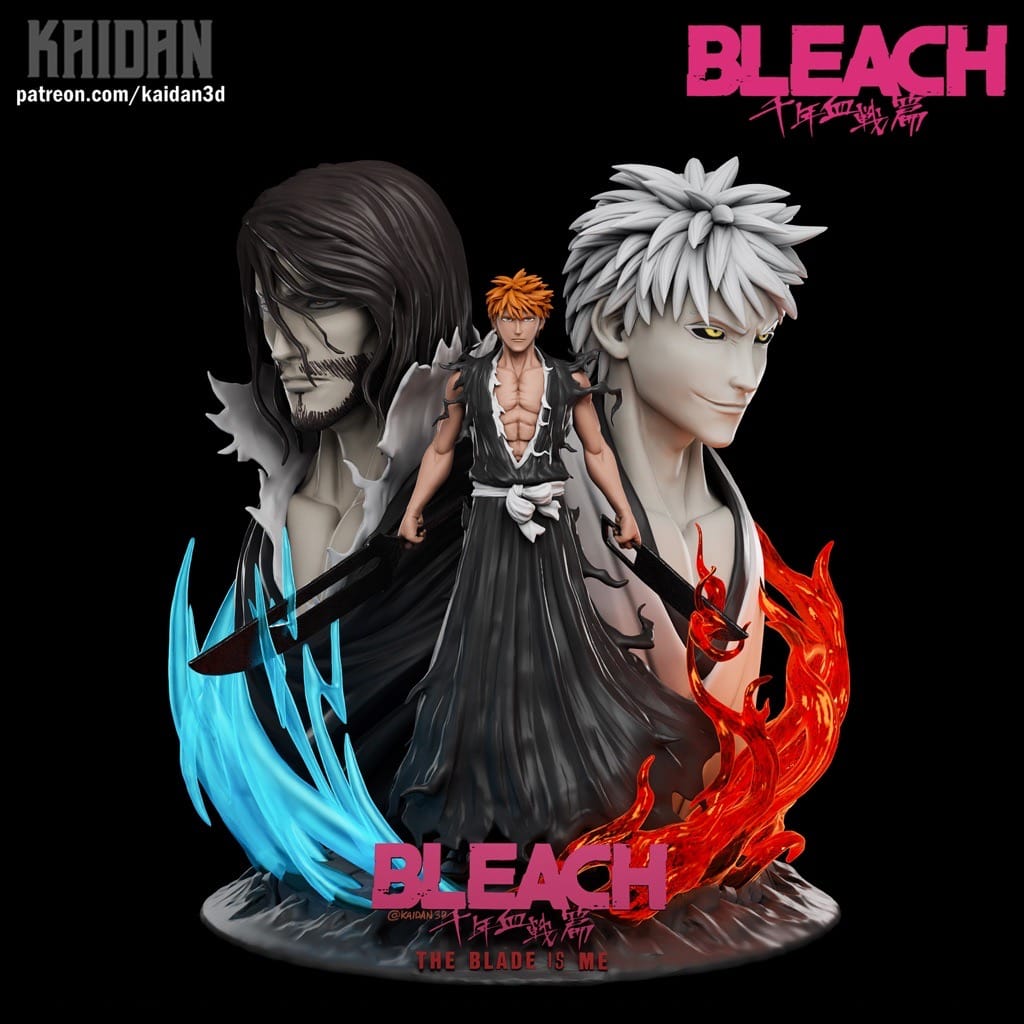 P站图纸印象馆 Kaidan 死神 黑崎一护 Kaidan 死神 黑崎一护