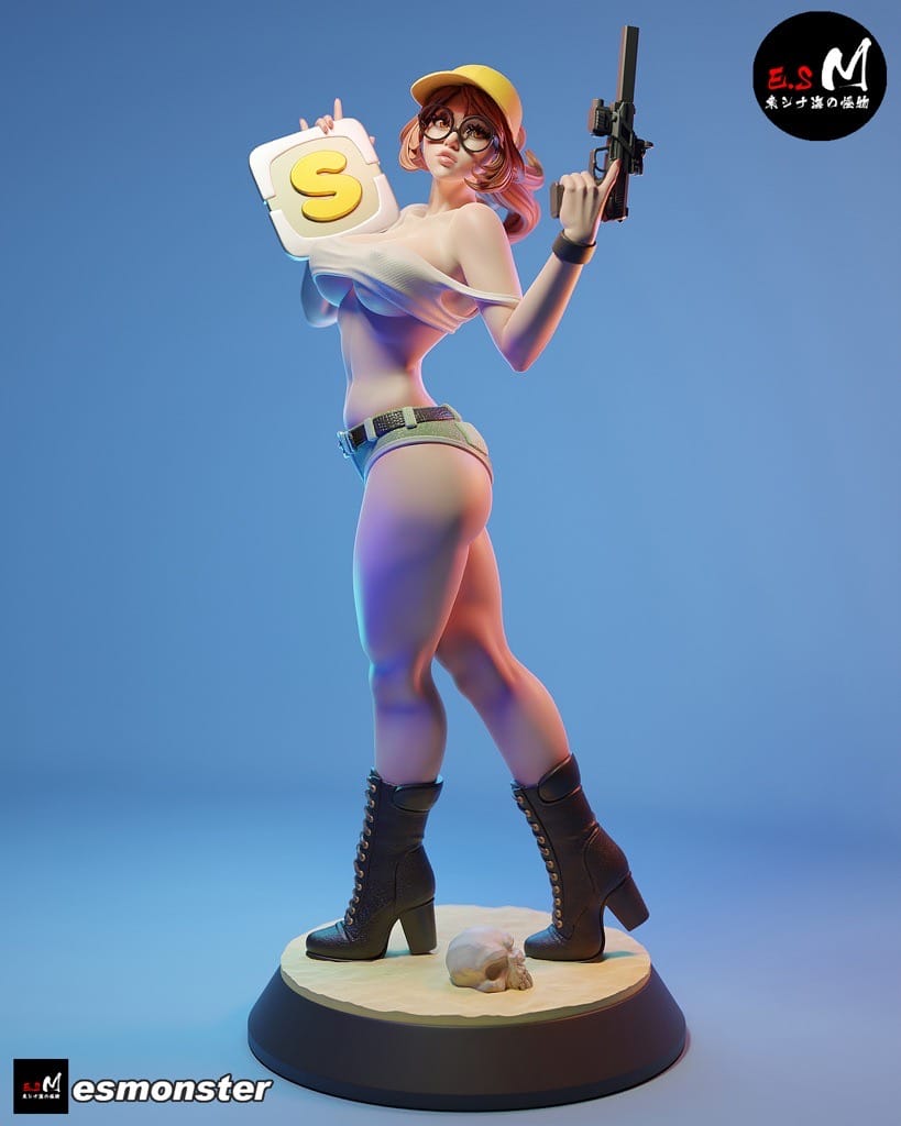 P站图纸印象馆 ESMonster 合金弹头 菲欧莉娜·吉尔米 ESMonster 合金弹头 菲欧莉娜·吉尔米