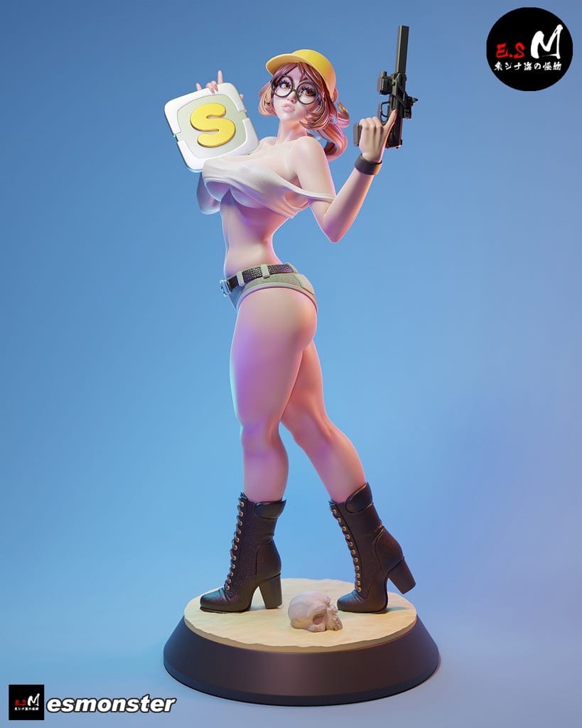 P站图纸印象馆 ESMonster 合金弹头 菲欧莉娜·吉尔米 ESMonster 合金弹头 菲欧莉娜·吉尔米