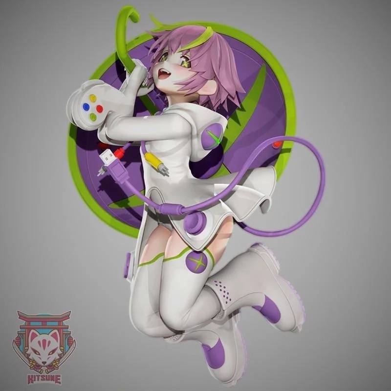 P站图纸印象馆 XBox360女孩 XBox360女孩