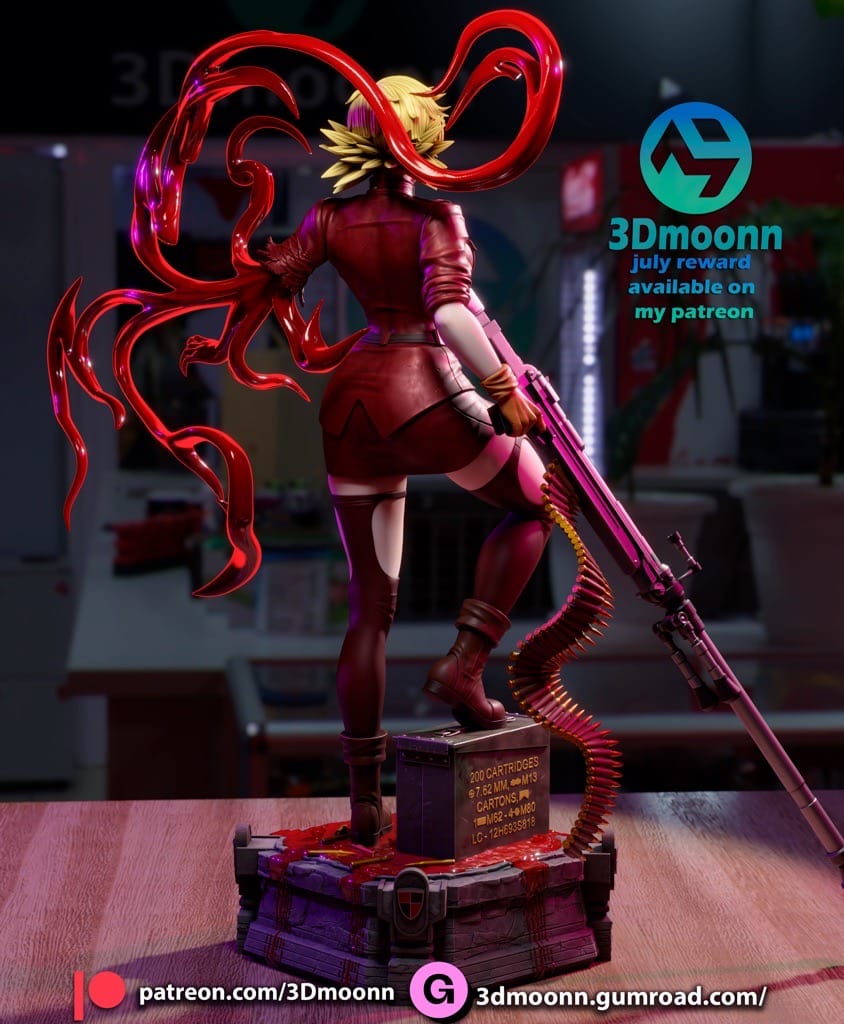 P站图纸印象馆 3Dmoonn 皇家国教骑士团 塞拉斯·维多利亚 3Dmoonn 皇家国教骑士团 塞拉斯·维多利亚