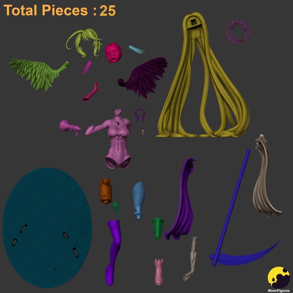 P站图纸印象馆 Moon Figures 游戏人生 吉普莉尔 Moon Figures 游戏人生 吉普莉尔