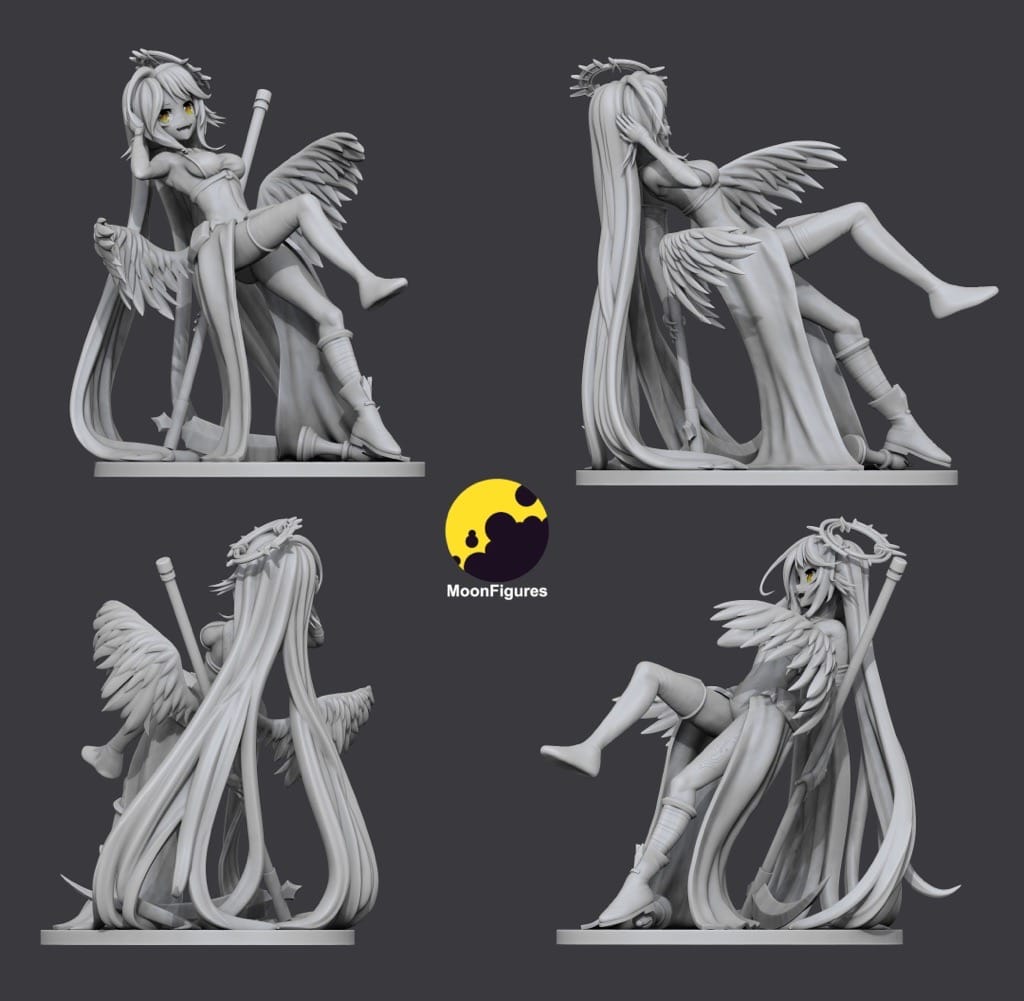 P站图纸印象馆 Moon Figures 游戏人生 吉普莉尔 Moon Figures 游戏人生 吉普莉尔