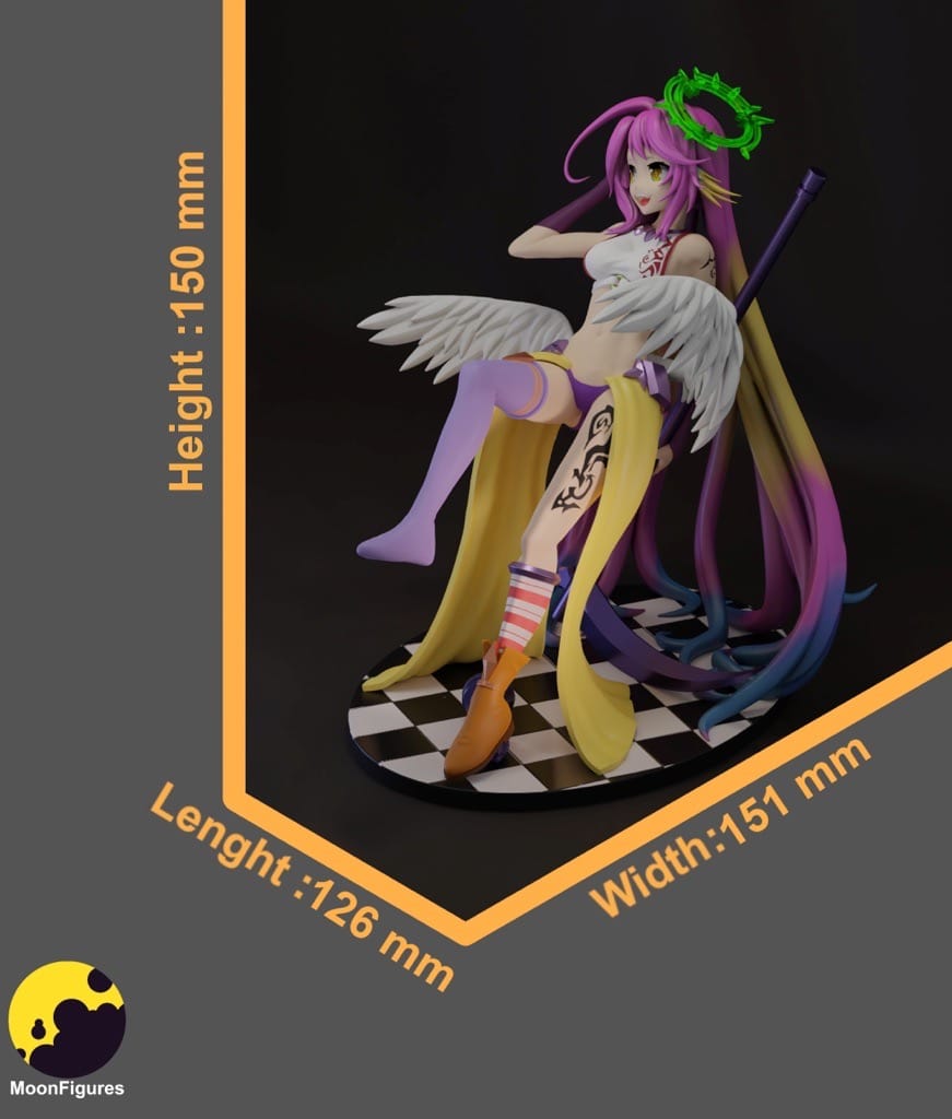 P站图纸印象馆 Moon Figures 游戏人生 吉普莉尔 Moon Figures 游戏人生 吉普莉尔