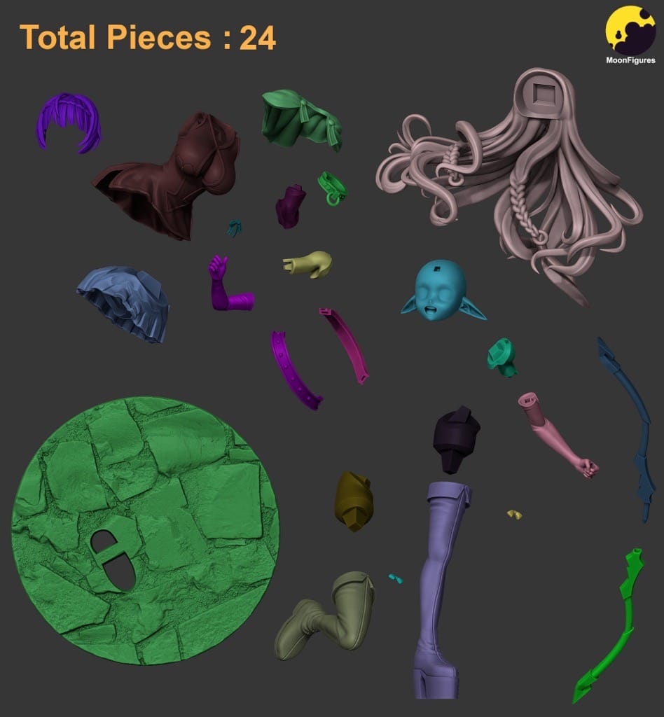 P站图纸印象馆 Moon Figures 异世界魔王与召唤少女的奴隶魔术 雪拉·L·古林伍德 Moon Figures 异世界魔王与召唤少女的奴隶魔术 雪拉·L·古林伍德