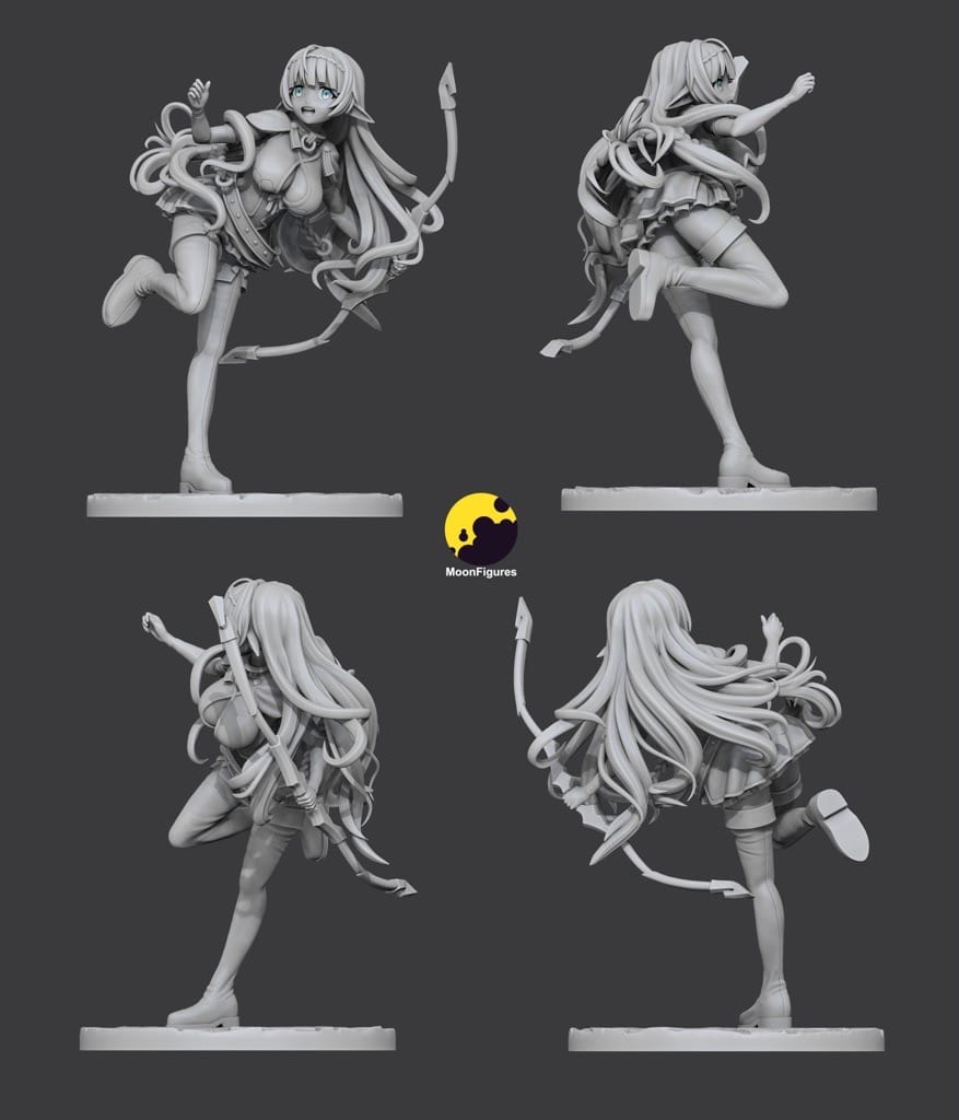 P站图纸印象馆 Moon Figures 异世界魔王与召唤少女的奴隶魔术 雪拉·L·古林伍德 Moon Figures 异世界魔王与召唤少女的奴隶魔术 雪拉·L·古林伍德